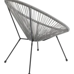 Fotel Acapulco 73x85 Cm Szary*KARE Design Outlet