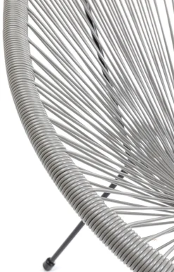 Fotel Acapulco 73x85 Cm Szary*KARE Design Outlet