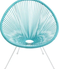 Fotel Acapulco 73x85 Cm Turkusowy*KARE Design Discount
