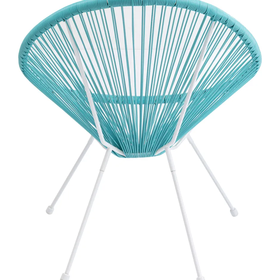 Fotel Acapulco 73x85 Cm Turkusowy*KARE Design Discount