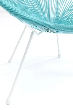 Fotel Acapulco 73x85 Cm Turkusowy*KARE Design Discount