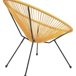Fotel Acapulco 73x85 Cm żółty*KARE Design Hot