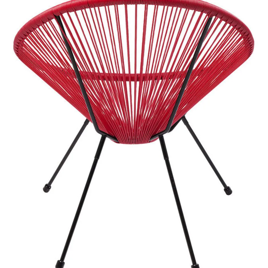 Fotel Acapulco 73x85 Cm Wiśniowy*KARE Design Discount