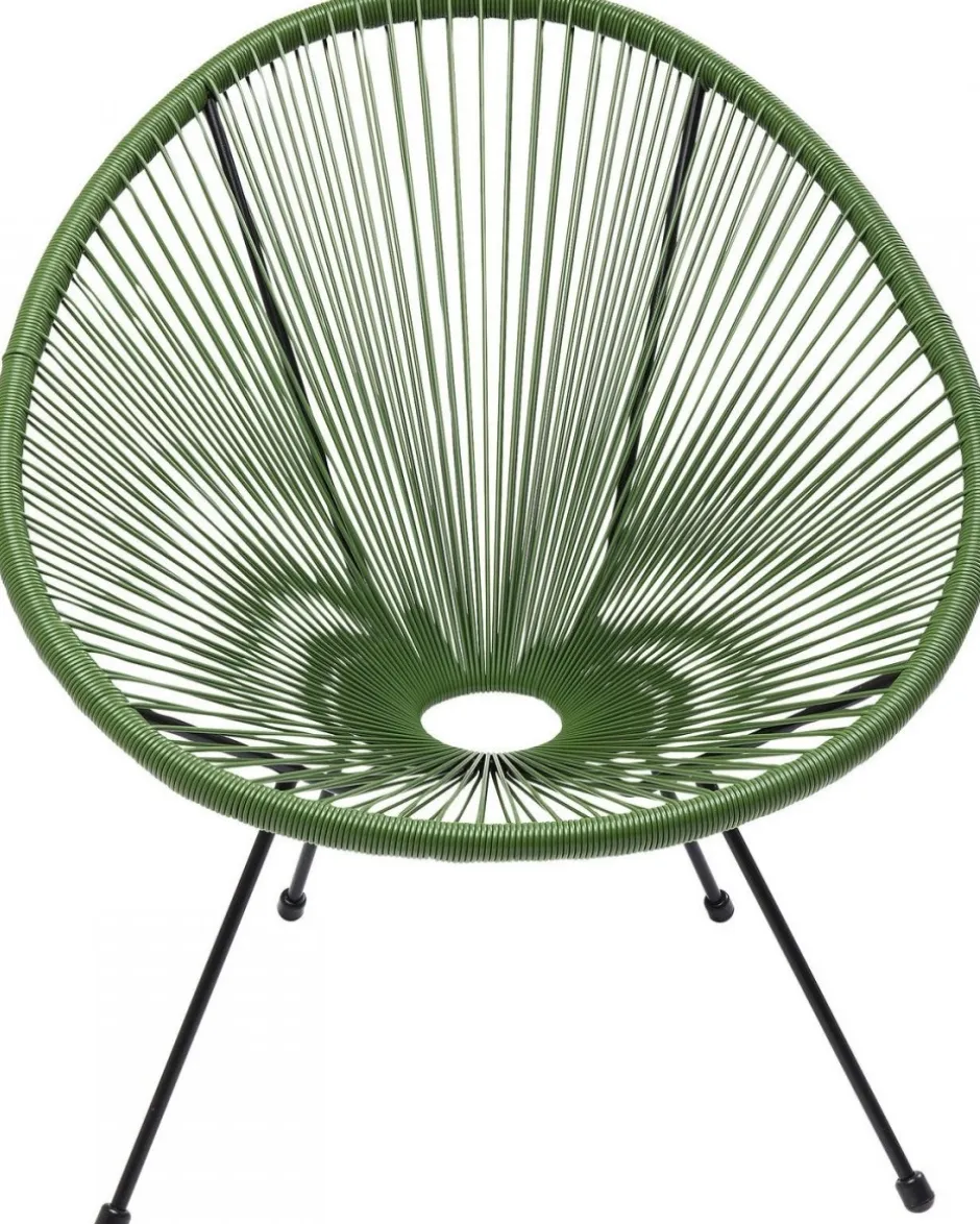 Fotel Acapulco 73x85 Cm Zielony*KARE Design Clearance