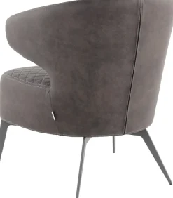 Fotel Amsterdam 62x72 Cm Mocca Ekoskóra*KARE Design Clearance