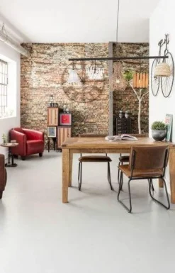 Fotel Cigar Lounge 72x70 Cm Czerwony*KARE Design Online