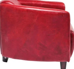 Fotel Cigar Lounge 72x70 Cm Czerwony*KARE Design Online