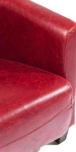 Fotel Cigar Lounge 72x70 Cm Czerwony*KARE Design Online