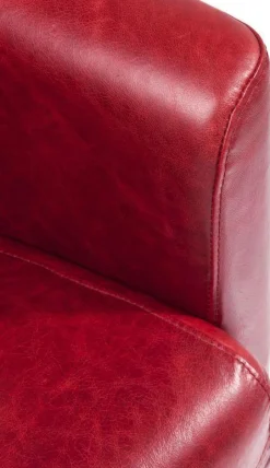 Fotel Cigar Lounge 72x70 Cm Czerwony*KARE Design Online