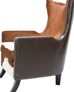 Fotel Denver Cow 76x107 Cm Skóra Naturalna*KARE Design Online