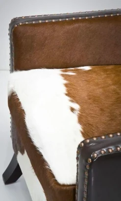 Fotel Denver Cow 76x107 Cm Skóra Naturalna*KARE Design Online