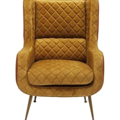 Fotel Nonna 71x97 Cm Musztardowy*KARE Design