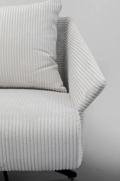 Fotel Obrotowy Beżowy Z Czarnymi Stalowymi Nogami 84x71 Cm*KARE Design New