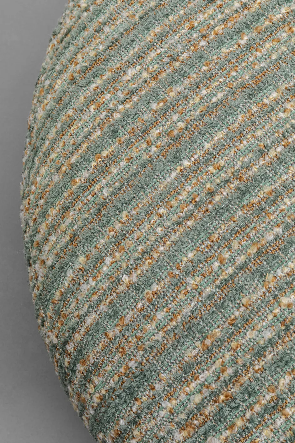 Fotel Obrotowy Boucle Niebieskie Paski Podstawa Złota 95x70 Cm*KARE Design Clearance