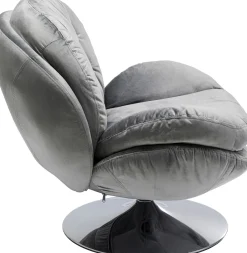 Fotel Obrotowy Cosy 81x84 Cm Szary*KARE Design Hot