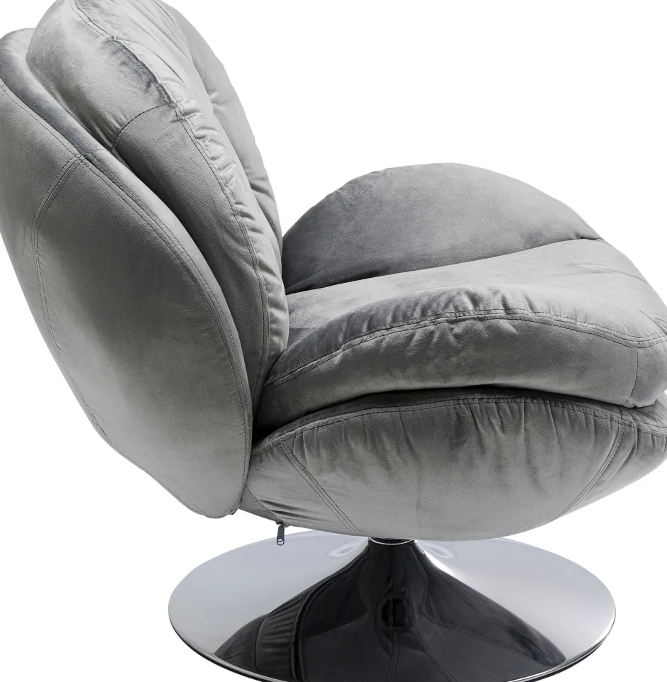 Fotel Obrotowy Cosy 81x84 Cm Szary*KARE Design Hot