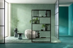 Fotel Obrotowy Do Salonu Biały Tkanina Boucle 94x66 Cm*KARE Design Best