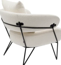 Fotel Peppo 78x71 Cm Biały*KARE Design Clearance