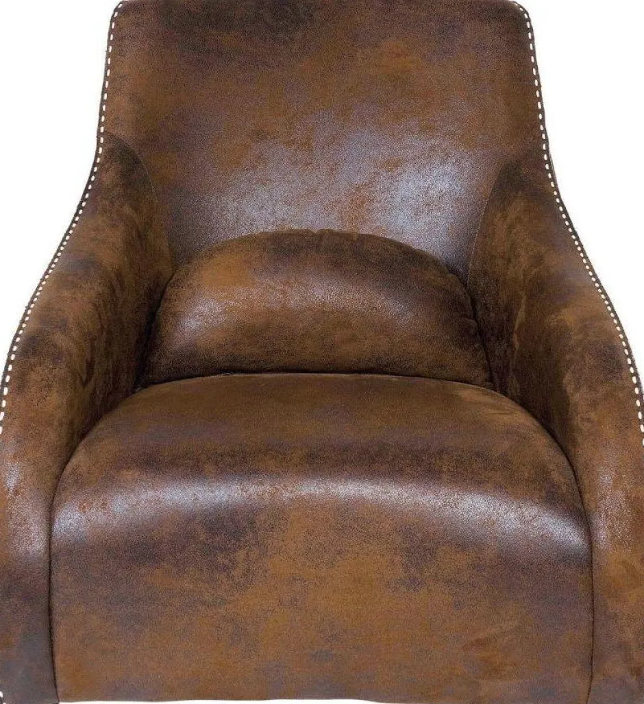 Fotel Swing Ritmo 76x83 Cm Brązowy*KARE Design Outlet