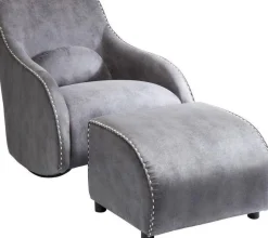 Fotel Swing Ritmo 76x83 Cm Szary*KARE Design New