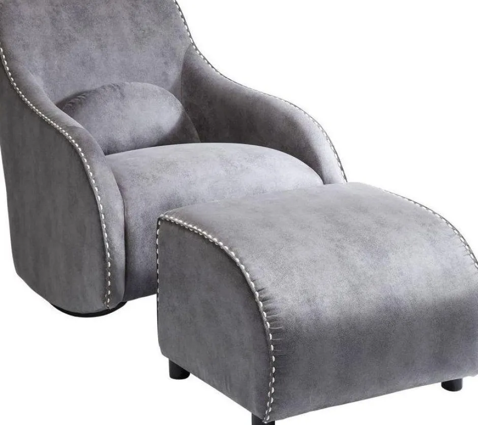Fotel Swing Ritmo 76x83 Cm Szary*KARE Design New