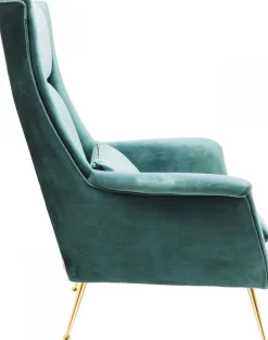 Fotel Vegas Forever Bluegreen 89x115 Cm Turkusowy*KARE Design New
