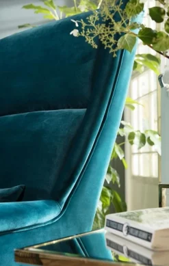 Fotel Vegas Forever Bluegreen 89x115 Cm Turkusowy*KARE Design New