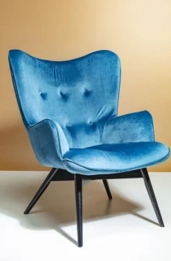 Fotel Vicky 73x94 Cm Niebieski*KARE Design Hot
