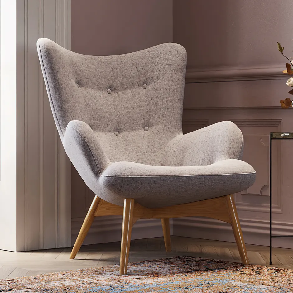 Fotel Vicky 73x94 Cm Szary*KARE Design Online