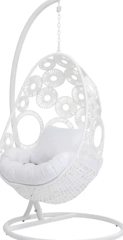 Fotel Wiszący Ibiza 104x203 Cm Biały*KARE Design Online