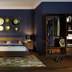 Garderoba Ravello 120x185 Cm Sheesham Brązowa*KARE Design Sale