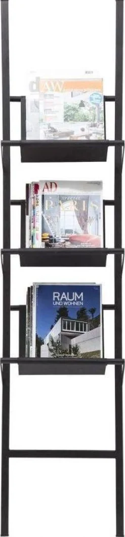 Gazetnik Exposition 40x174 Cm Czarny*KARE Design Outlet