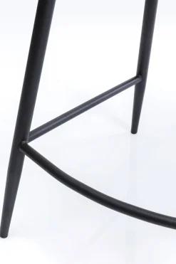 Hoker Aksamitny żółty Z Oparciem I Podłokietnikami 69 Cm*KARE Design Online