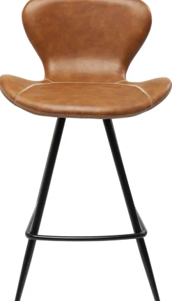 Hoker Ekoskóra Brązowy Nogi Metalowe Czarne 91cm*KARE Design Hot