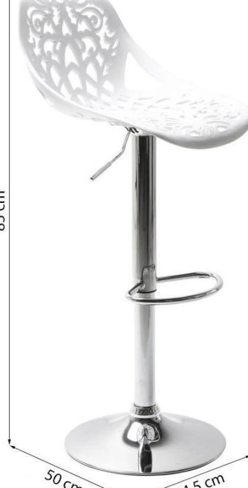 Hoker Ornament 45x107 Cm Biały*KARE Design