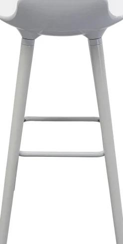 Hoker Siedzisko Tworzywo ABS Nogi Stalowe Kolor Biały 75 Cm*KARE Design Best