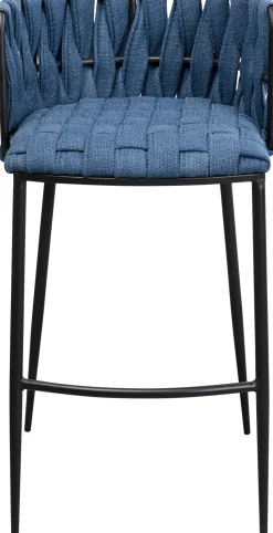 Hoker W Kolorze Niebieskim Rama Czarna Stalowa 77 Cm*KARE Design Hot