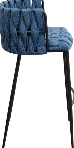 Hoker W Kolorze Niebieskim Rama Czarna Stalowa 77 Cm*KARE Design Hot
