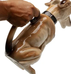 Karafka Brązowa 1,2 L Motyw Zwierzęcy Pies*KARE Design Online