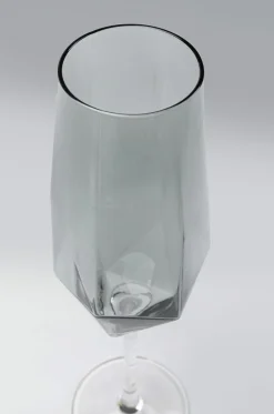 Kieliszek Do Szampana Diamond Smoke 365 Ml Przydymiony*KARE Design Online
