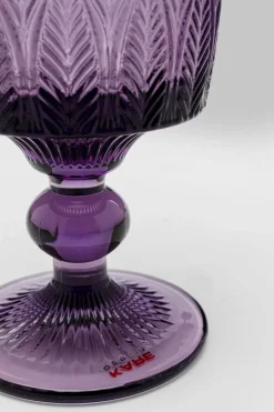 Kieliszek Do Wina Fioletowe Szkło 350 Ml*KARE Design Discount
