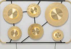 Kinkiet Disc 185x110 Cm Złoty*KARE Design New