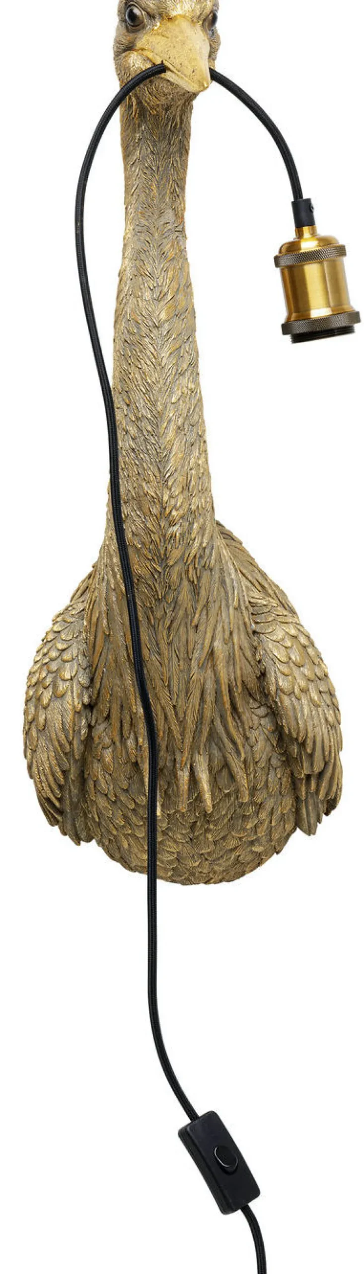 Kinkiet Heron 26x62 Cm Złoty*KARE Design New