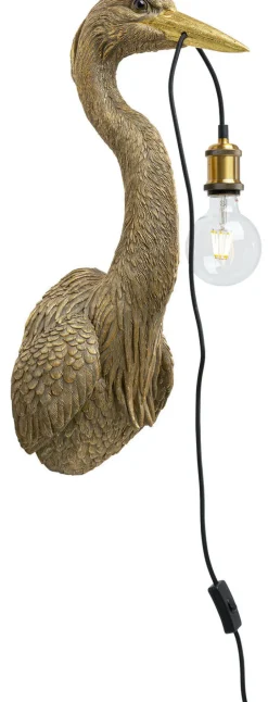Kinkiet Heron 26x62 Cm Złoty*KARE Design New
