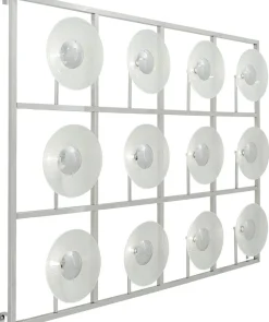 Kinkiet Ufo 186x140 Cm Srebrny*KARE Design Best
