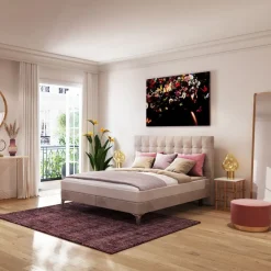 Łóżko Benito Star 180x200 Cm Kremowe*KARE Design Best