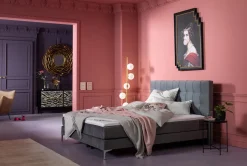 Łóżko Benito Star 180x200 Cm Szare*KARE Design Best