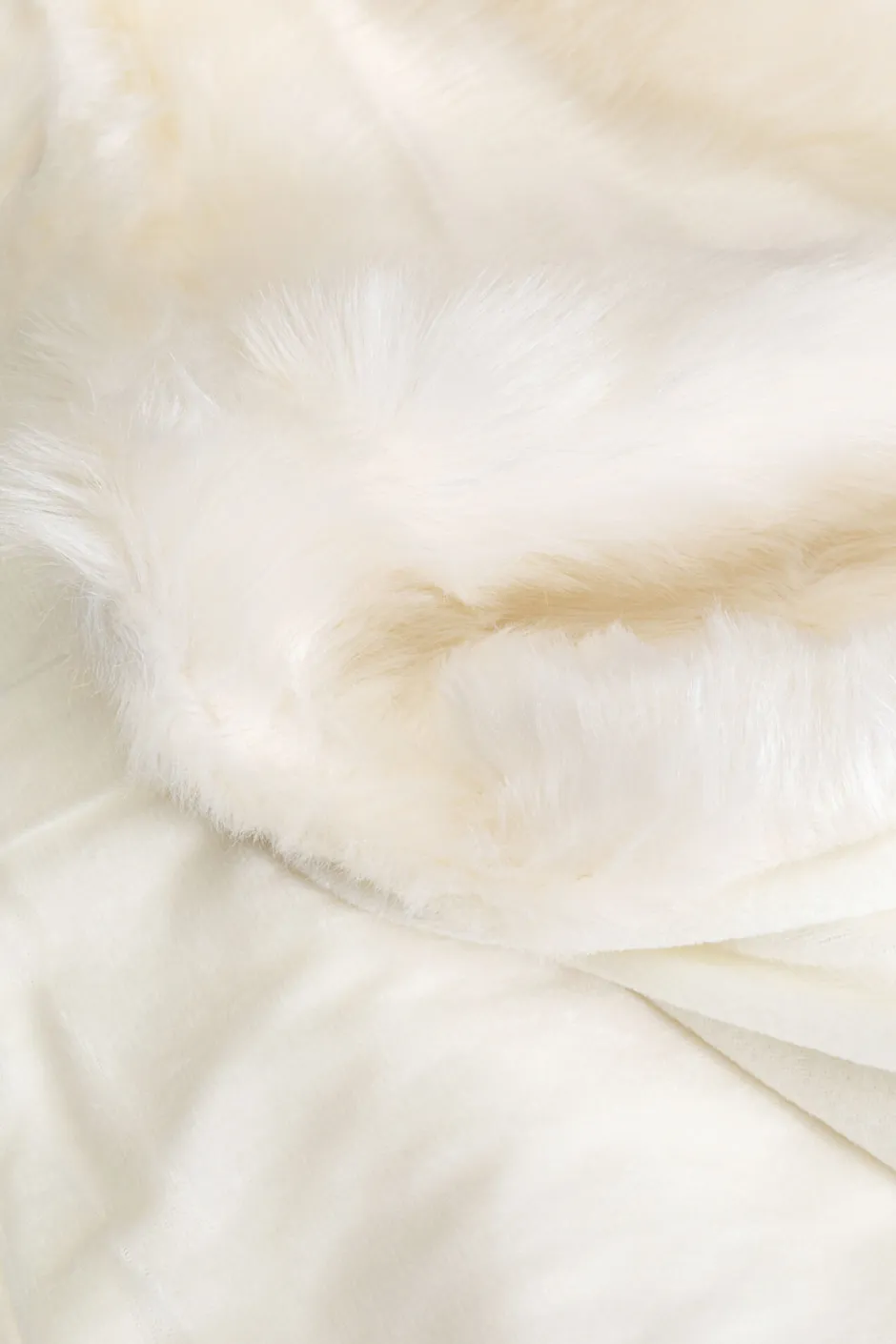 Koc Fur Polar 200x140 Kremowy*KARE Design Sale