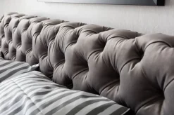 Łóżko Desire 160x200 Cm Jasnoszare*KARE Design Sale