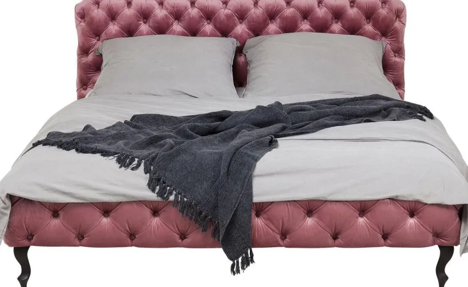 Łóżko Desire 160x200 Cm Różowe*KARE Design Online